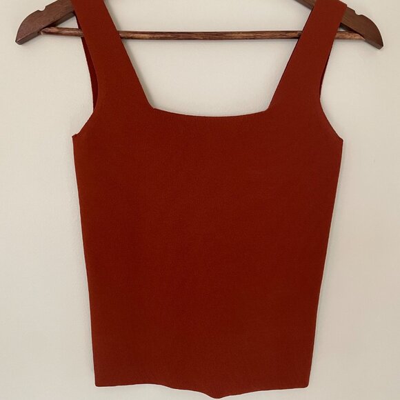 Vince Square Neck Tank, Size S, Pre-Owned, Good Condition - Picture 3 of 9